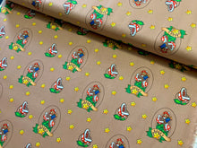 Charger l'image dans la galerie, Nintendo Lucky Mario Fabric - 1/2 Meter - Cotton Fabric