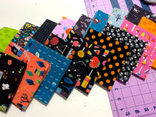 Load image into Gallery viewer, Halloween #1 - 5” Squares - 20pcs - Cotton Fabric