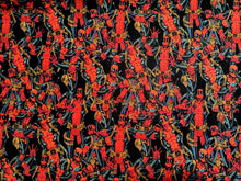 Load image into Gallery viewer, Deadpool Packed Digital- Black Fabric - 1/2 Meter - Cotton Fabric