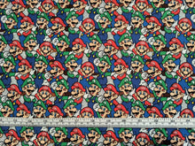 Charger l'image dans la galerie, Nintendo Mario and Luigi Fabric - 1/2 Meter - Cotton Fabric