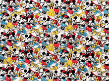 Load image into Gallery viewer, Mickey and Friends Sensational Snapshop - Multi Fabric - 1/2 Meter - Cotton Fabric