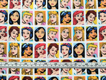 Charger l'image dans la galerie, Princess Grid Face 73934- Multi Fabric - 1/2 Meter - Cotton Fabric