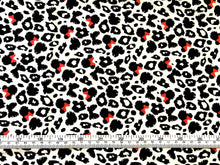 Load image into Gallery viewer, Minnie Dreaming in Dots White 85270202 01 Fabric - 1/2 Meter - Cotton Fabric
