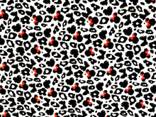Load image into Gallery viewer, Minnie Dreaming in Dots White 85270202 01 Fabric - 1/2 Meter - Cotton Fabric