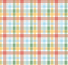 Charger l'image dans la galerie, Winnie The Pooh Plaid C17005 - Multi Fabric - 1/2 Meter - Cotton Fabric