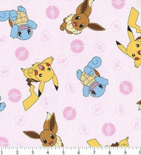 Charger l'image dans la galerie, Pokemon 74441 96 Robert Kaufman - 1/2 Meter - Cotton Fabric