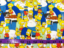 Charger l'image dans la galerie, The Simpsons Multi Fabric - 1/2 Meter - Cotton Fabric