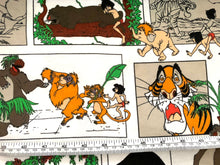 Charger l'image dans la galerie, The Jungle Book White Flannel Fabric - 1/2 Meter