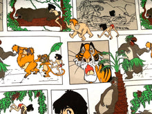 Charger l'image dans la galerie, The Jungle Book White Flannel Fabric - 1/2 Meter