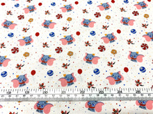 Load image into Gallery viewer, Disney - The Day of the Little World Collection - Circus Act - White Fabric - 1/2 Meter - Cotton Fabric