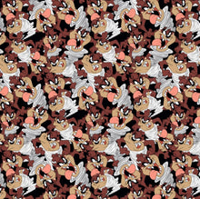 Load image into Gallery viewer, Looney Tunes - Taz Flannel Fabric - 1/2 Meter