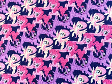Load image into Gallery viewer, My Little Pony Fabric - 1/2 Meter - Knit Fabric