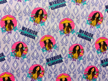Load image into Gallery viewer, Disney Raya and the Last Dragon - Warrior - Light Purple Fabric - 1/2 Meter - Cotton Fabric