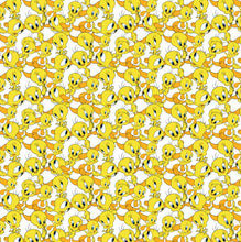 Load image into Gallery viewer, Looney Tunes - Tweety Flannel Fabric - 1/2 Meter
