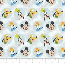Load image into Gallery viewer, Mickey Mouse Play All Day 85271022 01 Fabric - 1/2 Meter - Cotton Fabric