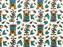 Load image into Gallery viewer, Looney Tunes Just Hangin - White Fabric - 1/2 Meter - Cotton Fabric