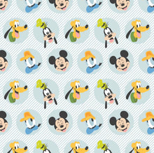 Load image into Gallery viewer, Mickey Mouse Play All Day 85271022 01 Fabric - 1/2 Meter - Cotton Fabric