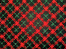 Load image into Gallery viewer, Christmas Tartan - 1 Yard Cut - Cotton Fabric
