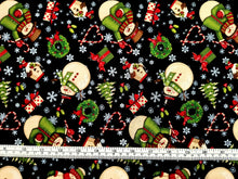 Charger l&#39;image dans la galerie, Merry Snowman - 1 Yard Cut - Cotton Fabric
