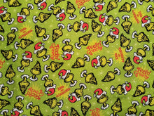 Load image into Gallery viewer, How the Grinch Stole Christmas ADE-22567 240 Green Robert Kaufman - 1/2 Meter - Cotton Fabric

