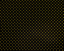 Load image into Gallery viewer, Dots Yellow/Black Fabric - 1/2 Meter - Cotton Fabric
