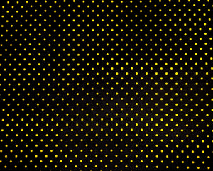 Dots Yellow/Black Fabric - 1/2 Meter - Cotton Fabric