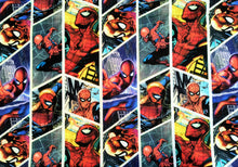 Load image into Gallery viewer, Spiderman comic Shards Digital 71185 - Multi Fabric - 1/2 Meter - Cotton Fabric
