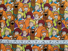 Load image into Gallery viewer, Scooby Doo 23700302JAS - Multi Fabric - 1/2 Meter - Cotton Fabric
