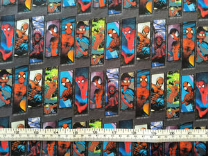 Spiderman Swatch Digital 71190 - Multi Fabric - 1/2 Meter - Cotton Fabric