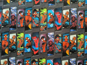 Spiderman Swatch Digital 71190 - Multi Fabric - 1/2 Meter - Cotton Fabric