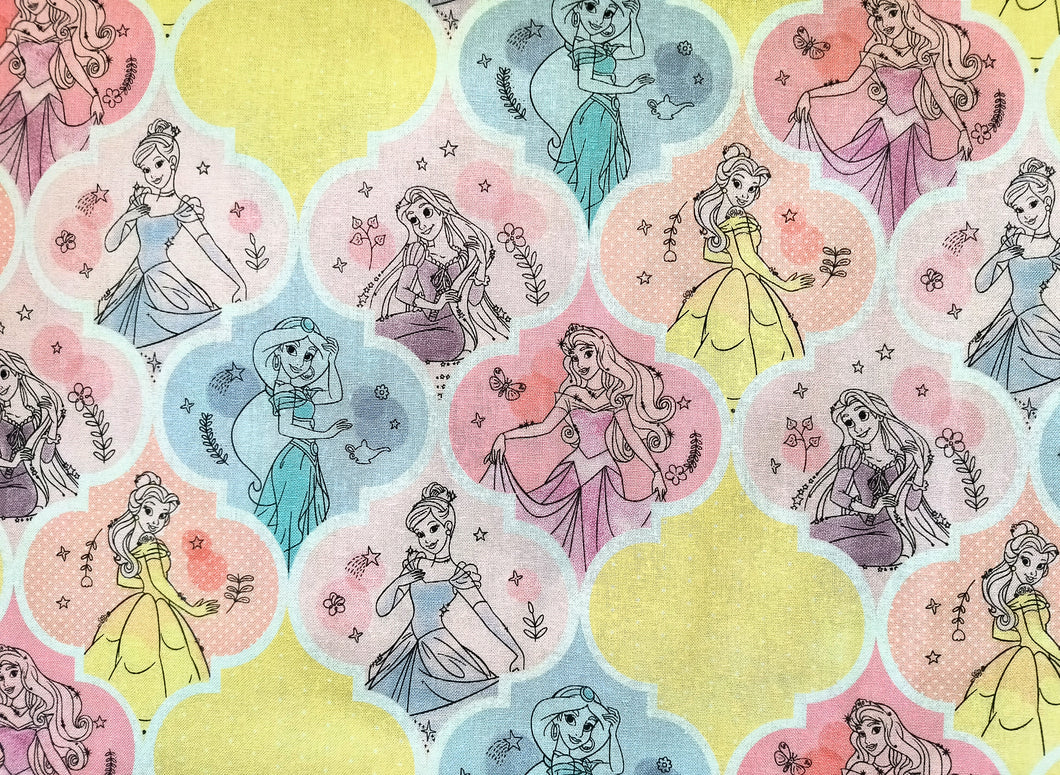 Princess Patch 71441 - Multi Fabric - 1/2 Meter - Cotton Fabric