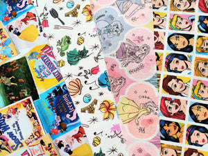 Princess 4 PCS Fat Quarter Bundle - Cotton Fabric