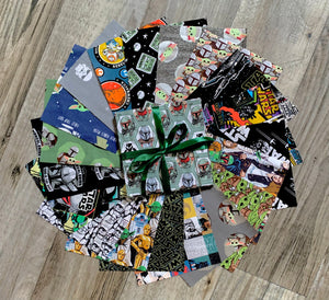 Star Wars #1 - 5” Squares - 20pcs - Cotton Fabric