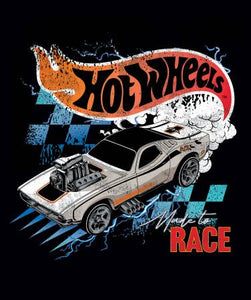 Hot wheels - Made to Race Panel - Cotton Fabric