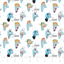 Charger l&#39;image dans la galerie, The Jetsons - Characters - White Fabric - 1/2 Meter - Cotton Fabric
