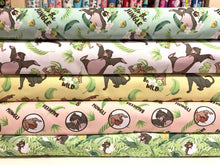 Charger l&#39;image dans la galerie, Jungle Book 5 PCS Fat Quarter Bundle - Cotton Fabric
