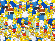 Charger l&#39;image dans la galerie, The Simpsons Multi Fabric - 1/2 Meter - Cotton Fabric
