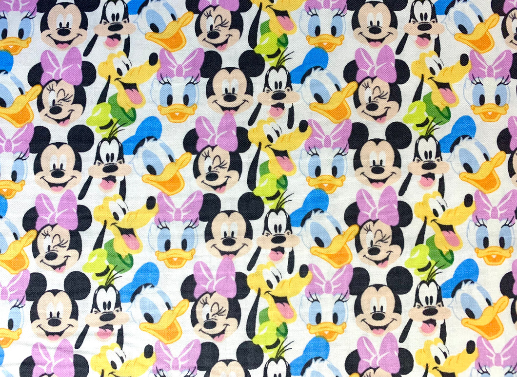 Mickey Mouse Play All Day 85271020 01 Fabric - 1/2 Meter - Cotton Fabric