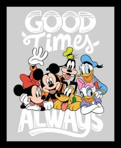 Mickey and Friends Panel - Cotton Fabric