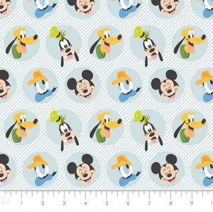 Mickey Mouse Play All Day 85271022 01 Fabric - 1/2 Meter - Cotton Fabric