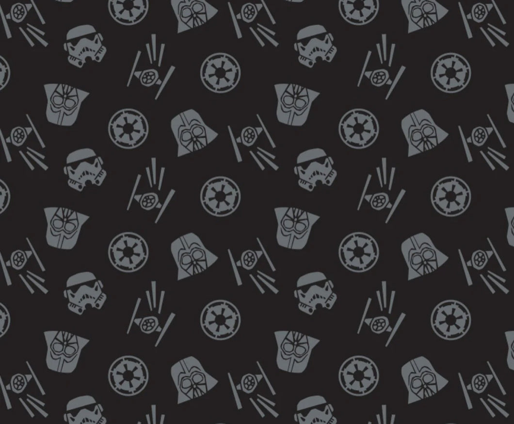 Star Wars Two Tone Flannel Fabric - 1/2 Meter